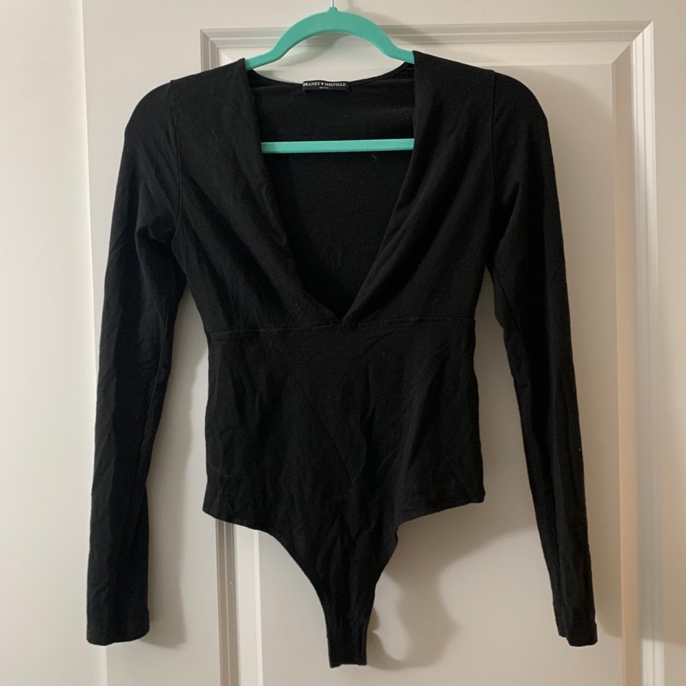 brandy melville long sleeve bodysuit